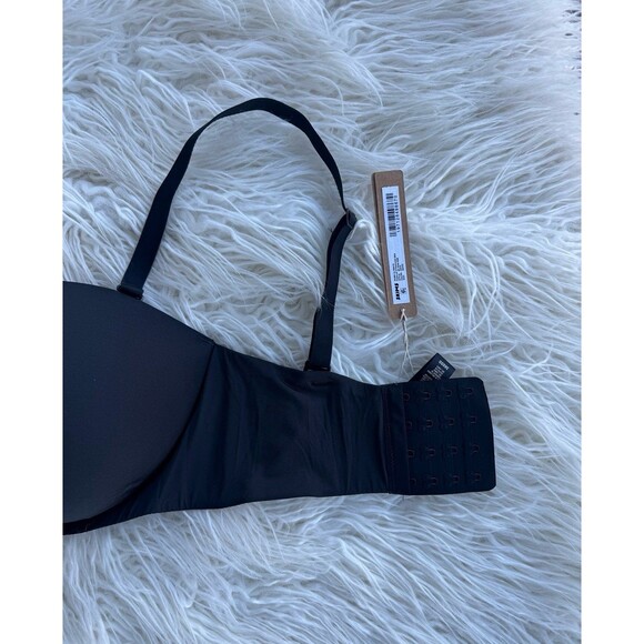 Skims Ultimate Push Up Strapless Bra Onyx Size 36DDD - Picture 5 of 7